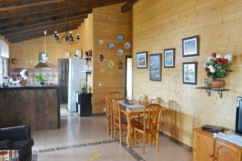 Вилла La Casita De Madera Ардалес Экстерьер фото