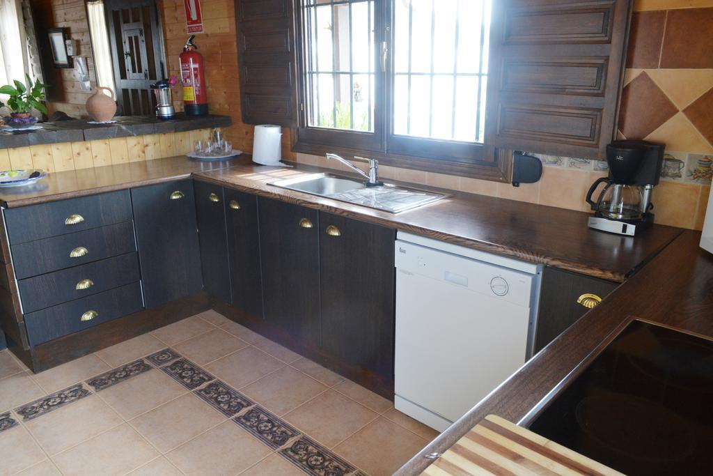 Вилла La Casita De Madera Ардалес Экстерьер фото
