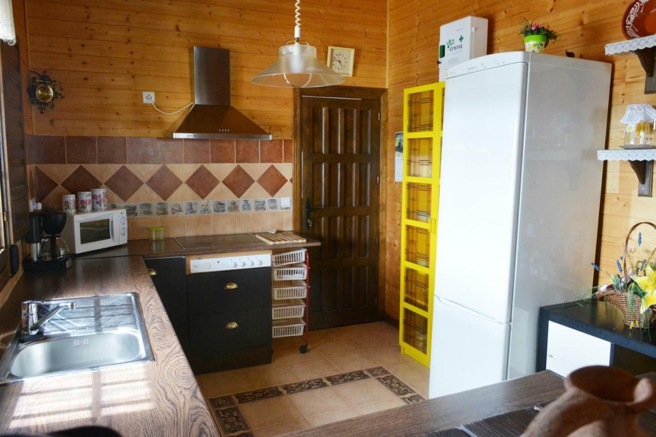 Вилла La Casita De Madera Ардалес Экстерьер фото