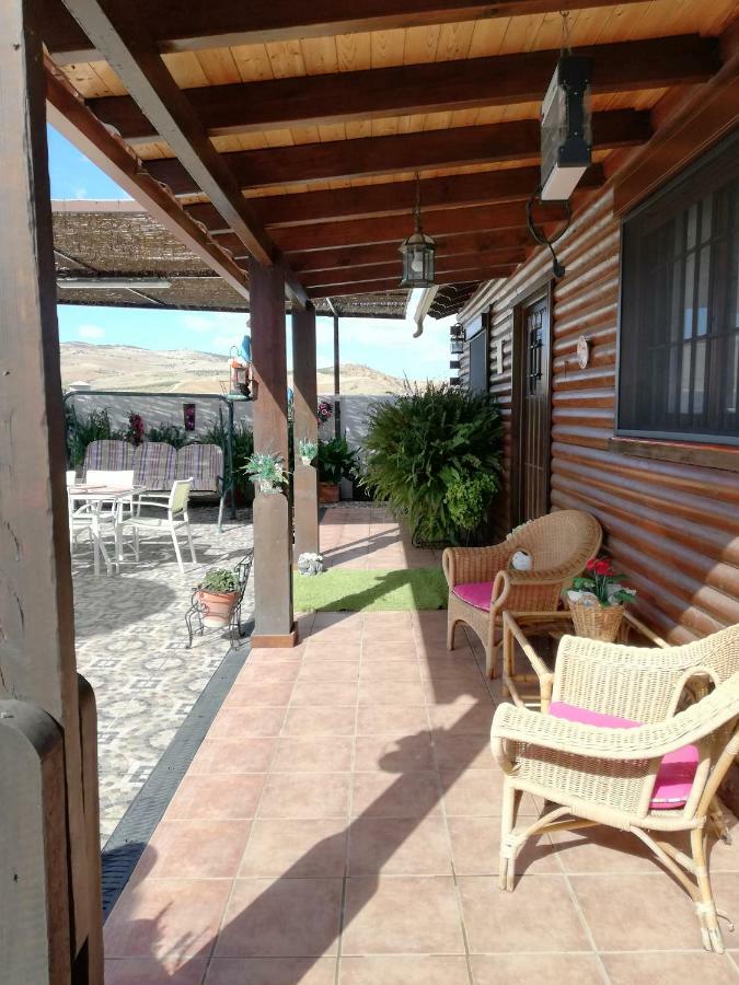 Вилла La Casita De Madera Ардалес Экстерьер фото